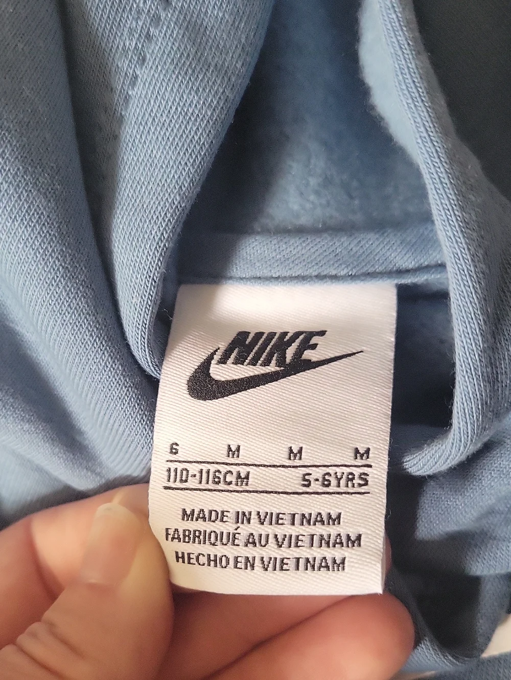 Nike Kids Blue Hoodie & Jogger Set